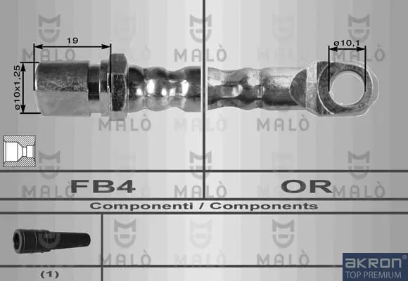 спирачен маркуч AKRON-MALO          