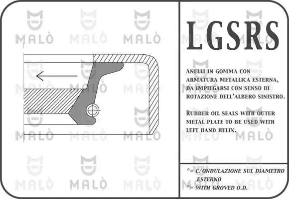 семеринг, колянов вал AKRON-MALO          