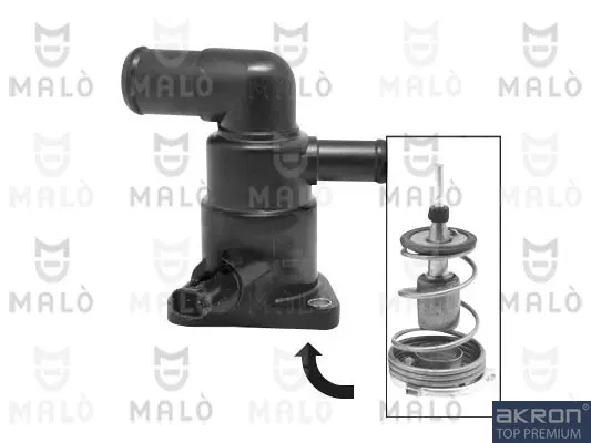 термостат, охладителна течност AKRON-MALO          