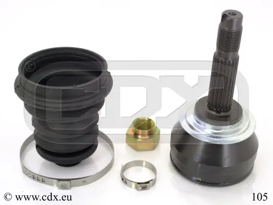 каре комплект, полуоска CDX                 