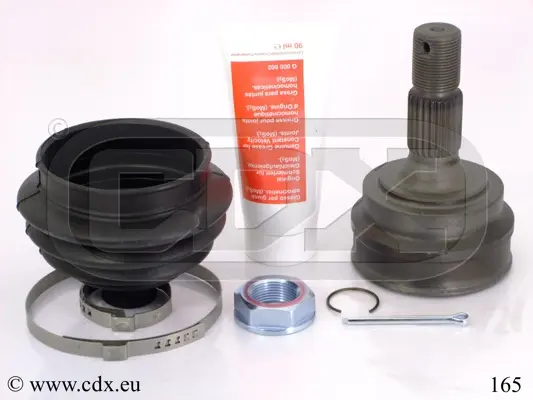 каре комплект, полуоска CDX                 