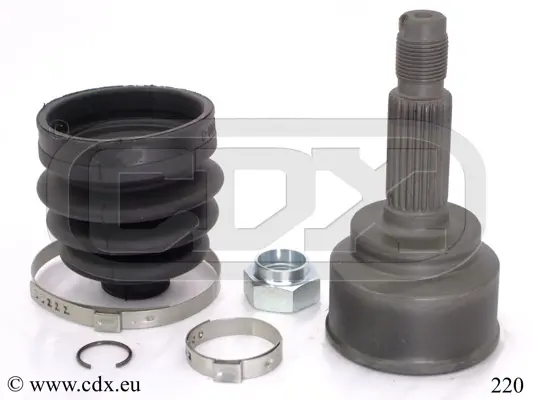 каре комплект, полуоска CDX                 