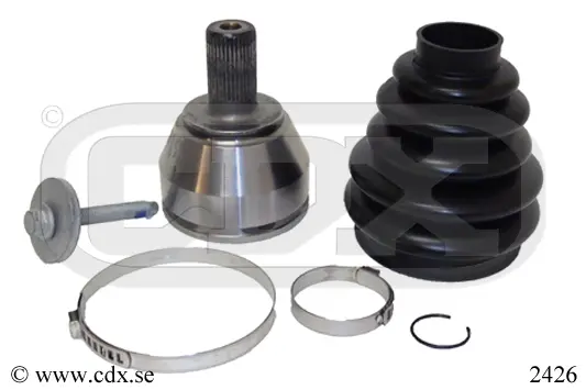 каре комплект, полуоска CDX                 