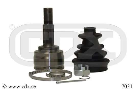каре комплект, полуоска CDX                 
