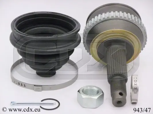 каре комплект, полуоска CDX                 