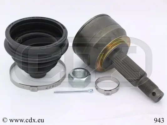 каре комплект, полуоска CDX                 