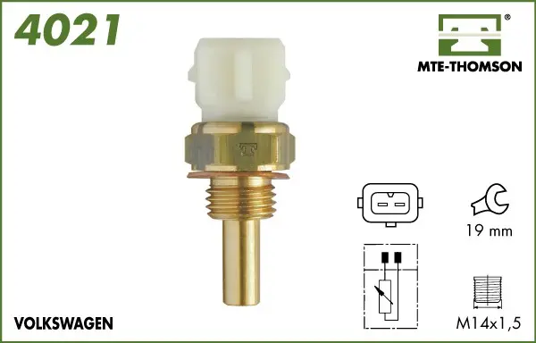 датчик, температура на охладителната течност MTE-THOMSON         