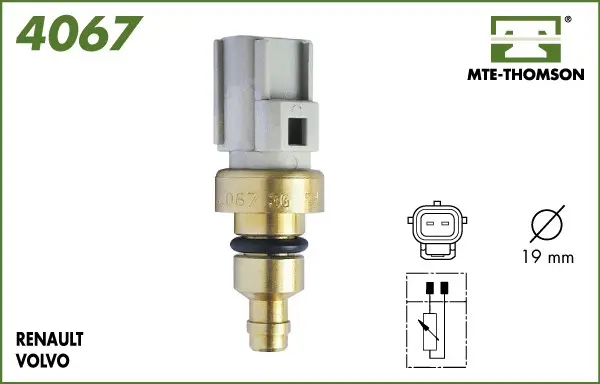 датчик, температура на охладителната течност MTE-THOMSON         