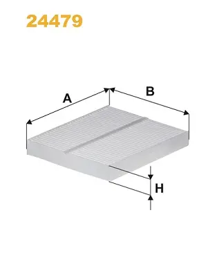 Филтър купе (поленов филтър) WIX FILTERS         