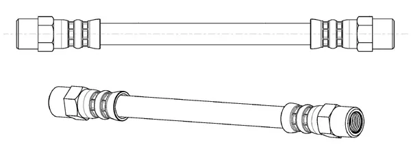 спирачен маркуч CEF                 