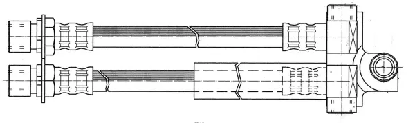 спирачен маркуч CEF                 
