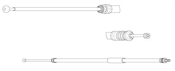 жило, ръчна спирачка CEF                 