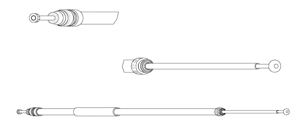 жило, ръчна спирачка CEF                 