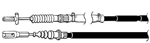 жило, ръчна спирачка CEF                 