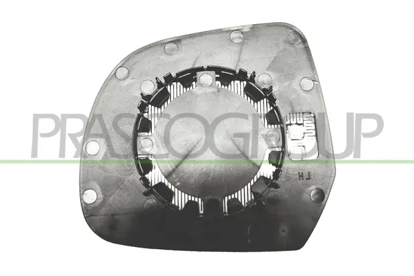 стъкло на огледало, външно огледало PRASCO              