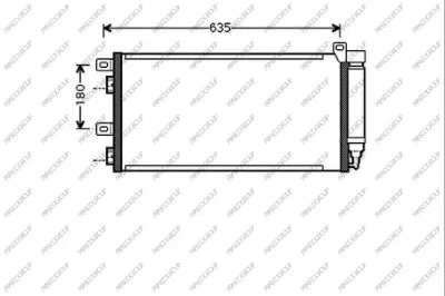 кондензатор, климатизация PRASCO              