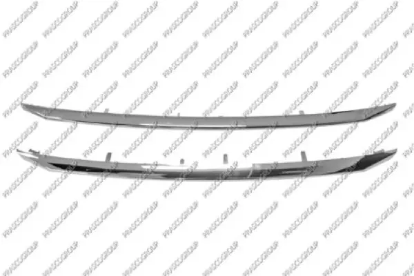 покривна-защитна лайсна, решетка на радиатора PRASCO              