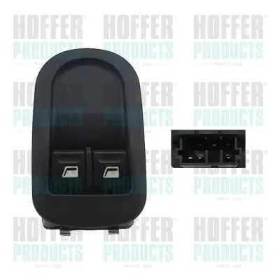 ключ(бутон), стъклоповдигане HOFFER              