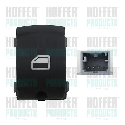Ключ(бутон), стъклоповдигане HOFFER