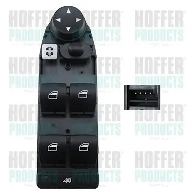 ключ(бутон), стъклоповдигане HOFFER              