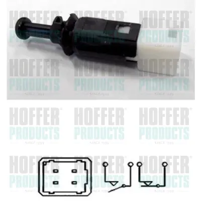 Ключ за спирачните светлини HOFFER