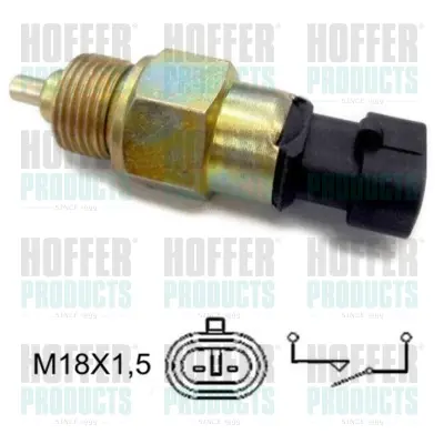 включвател, светлини за движение на заден ход HOFFER              