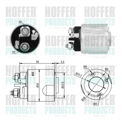 магнитен превключвател, стартер HOFFER              