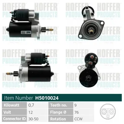 стартер HOFFER              