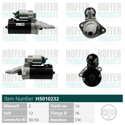 стартер HOFFER              