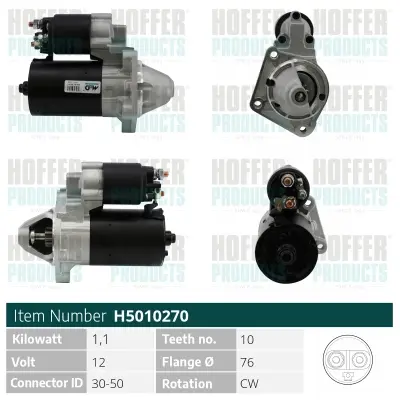 стартер HOFFER              