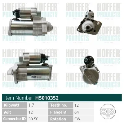 стартер HOFFER              