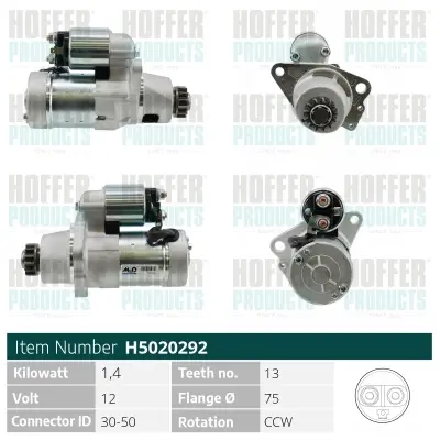 стартер HOFFER              