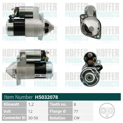 стартер HOFFER              