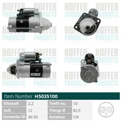 стартер HOFFER              