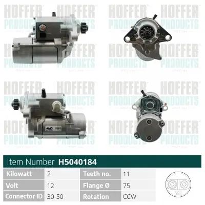 стартер HOFFER              