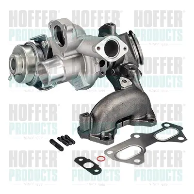 турбина, принудително пълнене с въздух HOFFER              