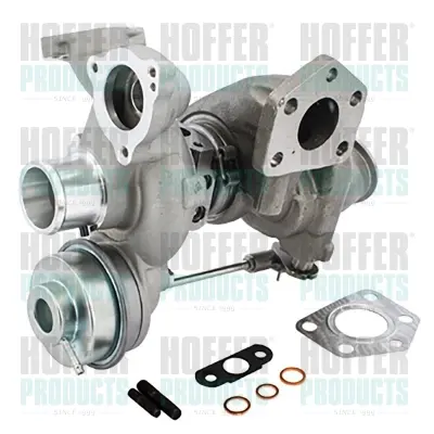 турбина, принудително пълнене с въздух HOFFER              