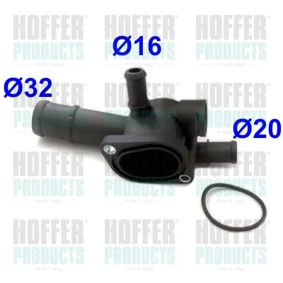 Фланец за охладителната течност HOFFER