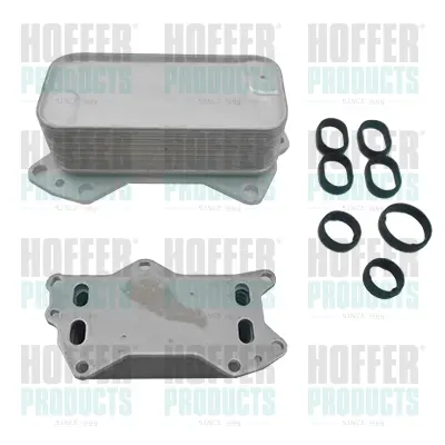 маслен радиатор, двигателно масло HOFFER              