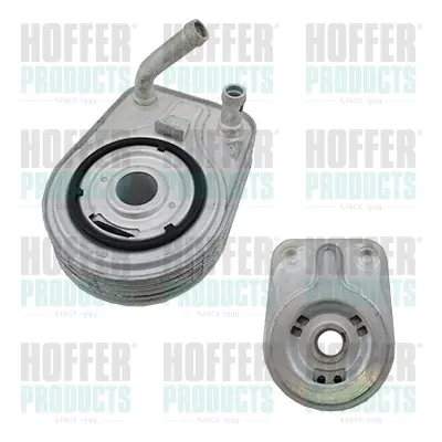 маслен радиатор, двигателно масло HOFFER              