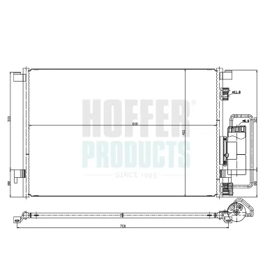 Кондензатор, климатизация HOFFER