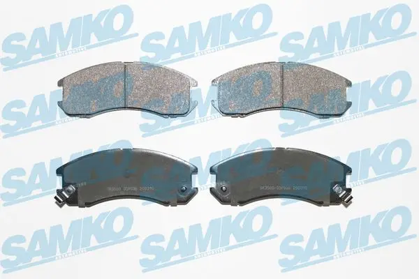 Комплект спирачно феродо, дискови спирачки SAMKO