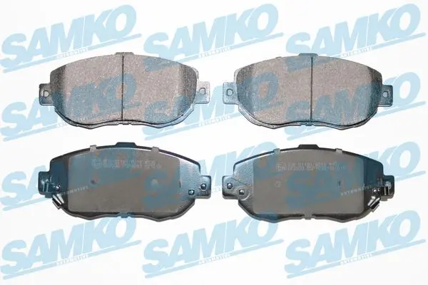 Комплект спирачно феродо, дискови спирачки SAMKO