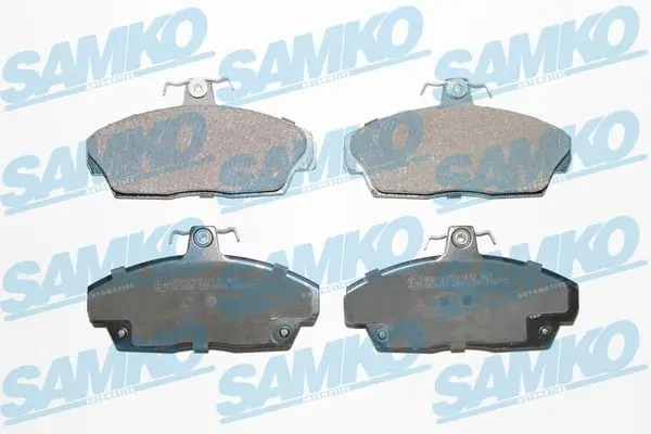 Комплект спирачно феродо, дискови спирачки SAMKO