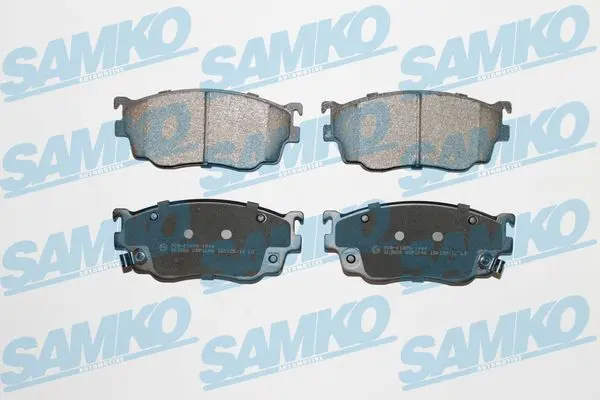 Комплект спирачно феродо, дискови спирачки SAMKO