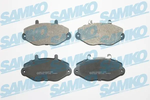 Комплект спирачно феродо, дискови спирачки SAMKO
