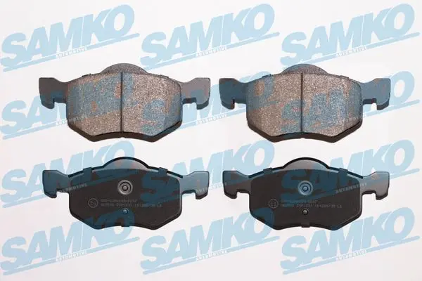 Комплект спирачно феродо, дискови спирачки SAMKO