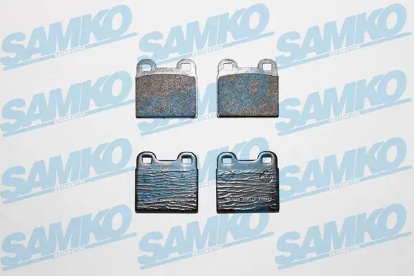 комплект спирачно феродо, дискови спирачки SAMKO               