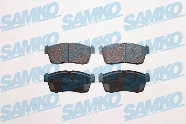 Комплект спирачно феродо, дискови спирачки SAMKO