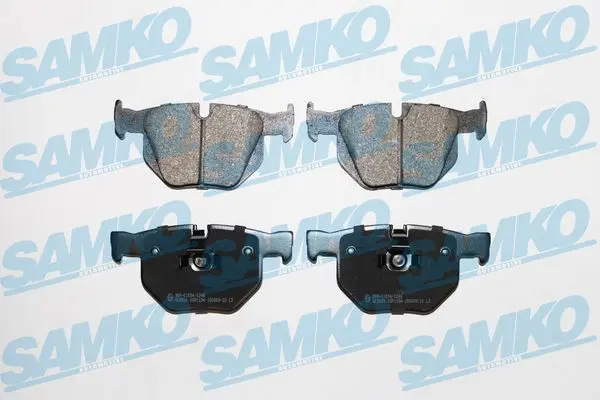 Комплект спирачно феродо, дискови спирачки SAMKO